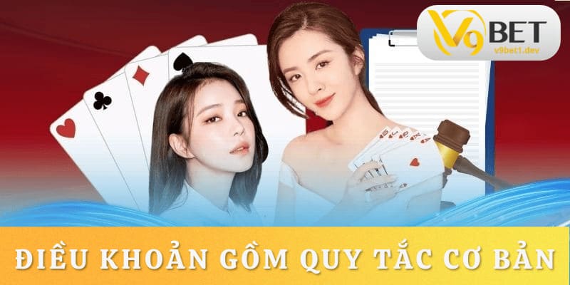 Điều khoản và điều kiện gồm những quy tắc cơ bản