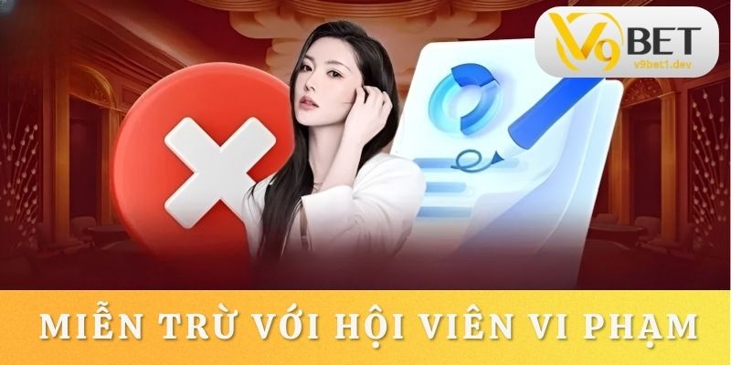 Nhà cái được miễn bồi thường thiệt hại khi hội viên vi phạm