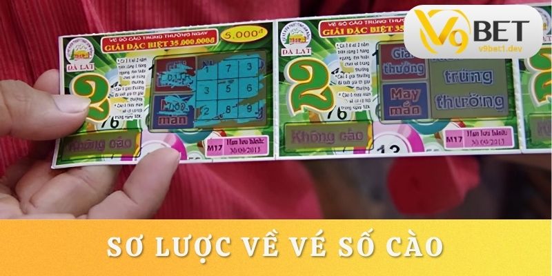Vài thông tin cần biết về vé số cào